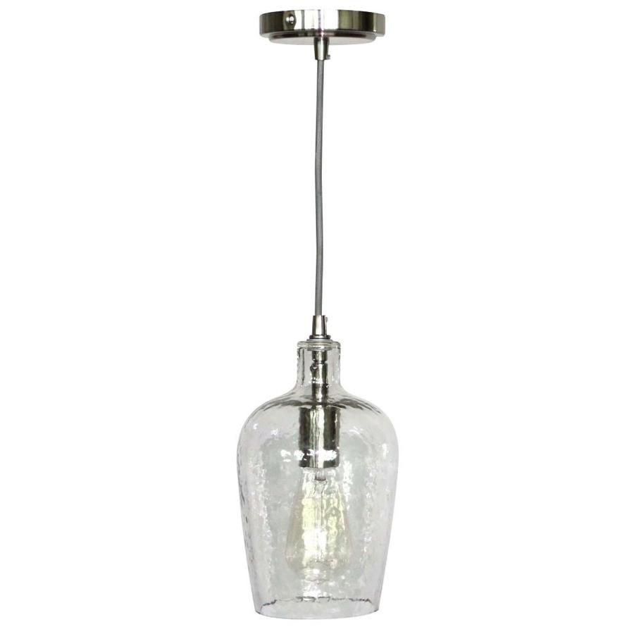 Chandeliers And Pendant Lighting In All Sizes At Lowes Throughout Clear Glass Chandeliers (View 17 of 25)