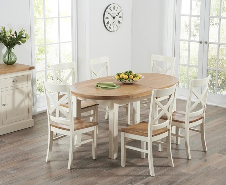 Cream Dining Room Table And Chairs