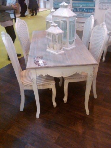 Country Chic Round Dining Table Chic Round Pedestal Dining Table With Regard To French Chic Dining Tables (View 15 of 20)