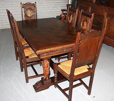 Dazzling French Oak Dining Table And Chairs Regarding Brittany Dining Tables (Photo 3 of 20)