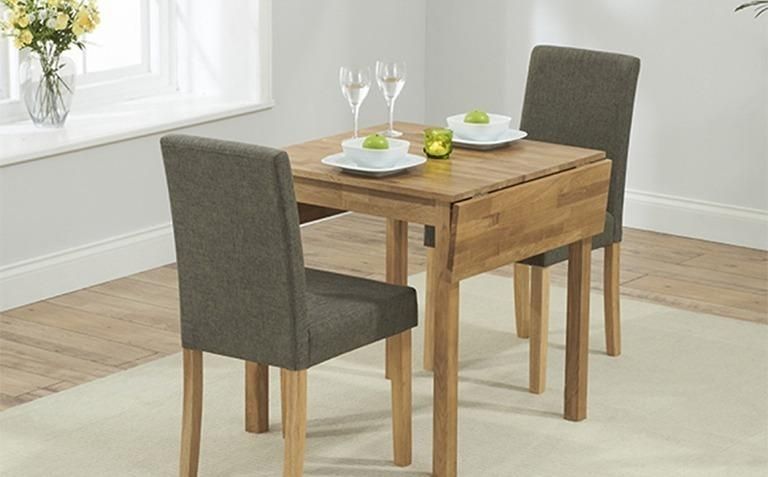 Decorative Dining Table With Two Chairs Appealing 2 Seater Set Inside Small Two Person Dining Tables (Photo 4 of 20)