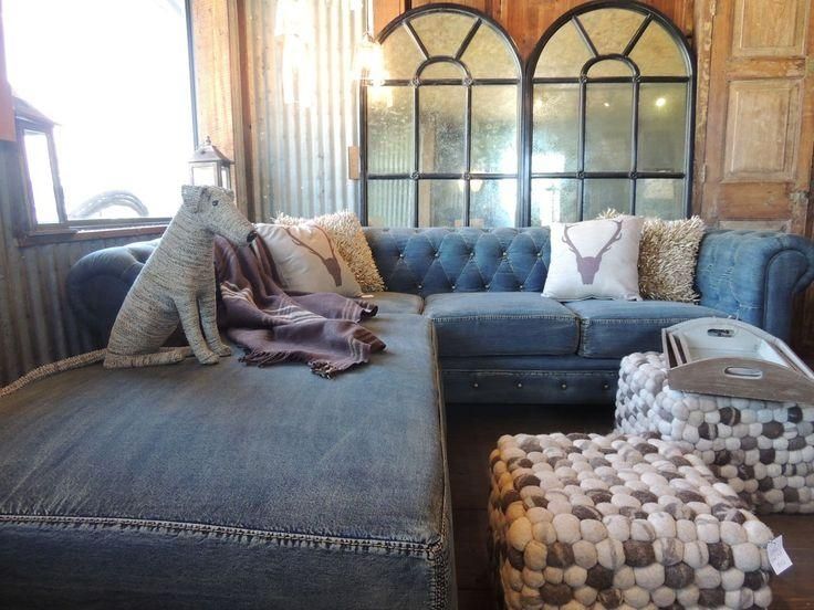 Denim Sectional Sofa | Premier Comfort Heating Within Denim Sofas And Loveseats (View 12 of 20)