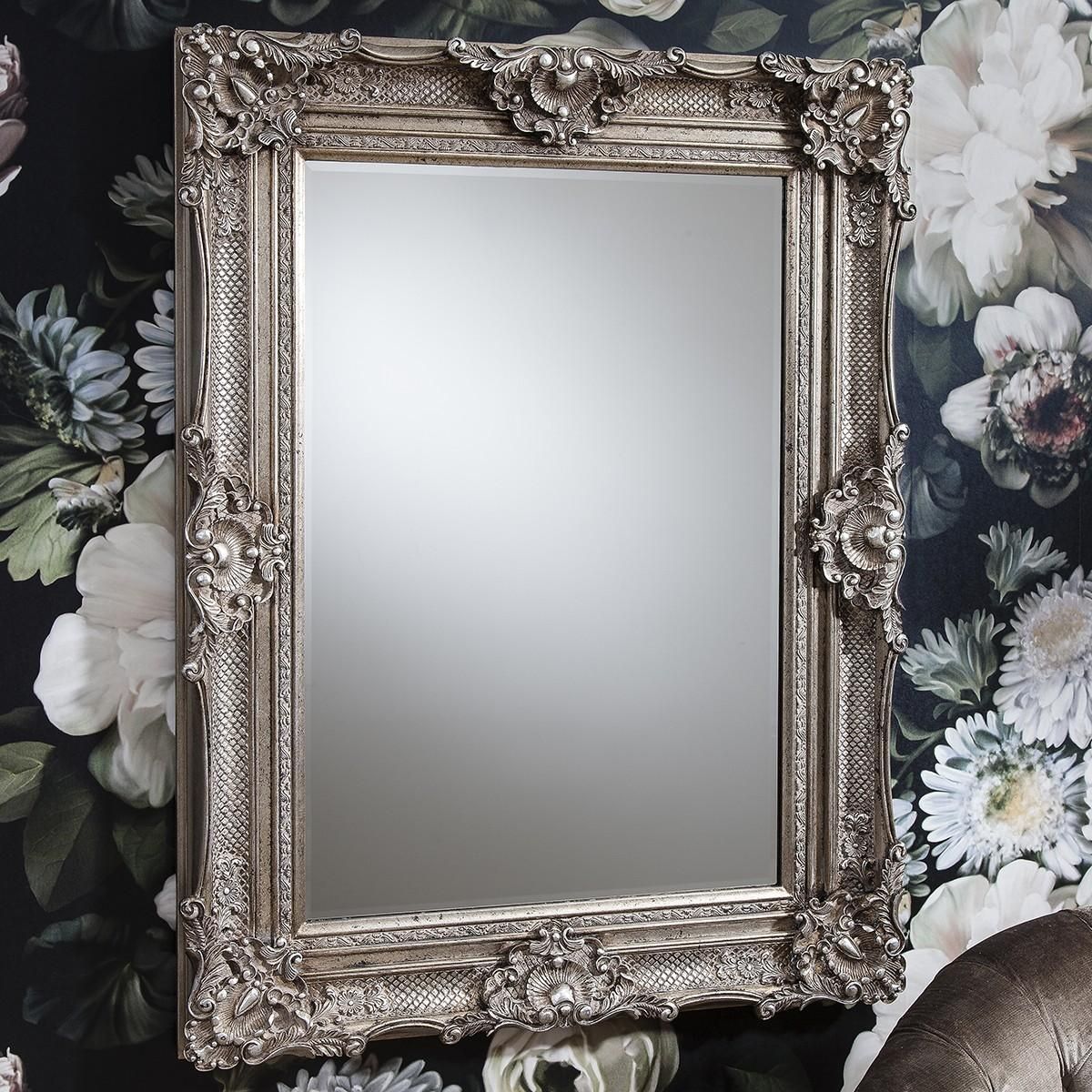 Devere Baroque Mirror From £249 – Luxury Wall Mirrors | Ashden Road Intended For Baroque Mirror Silver (View 4 of 20)