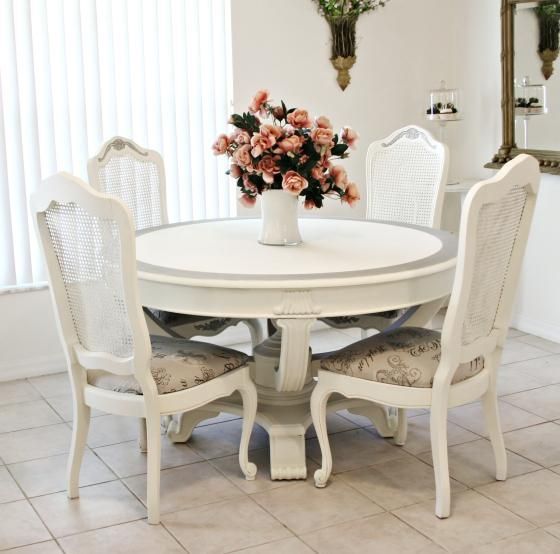 Featured Photo of Shabby Dining Tables and Chairs