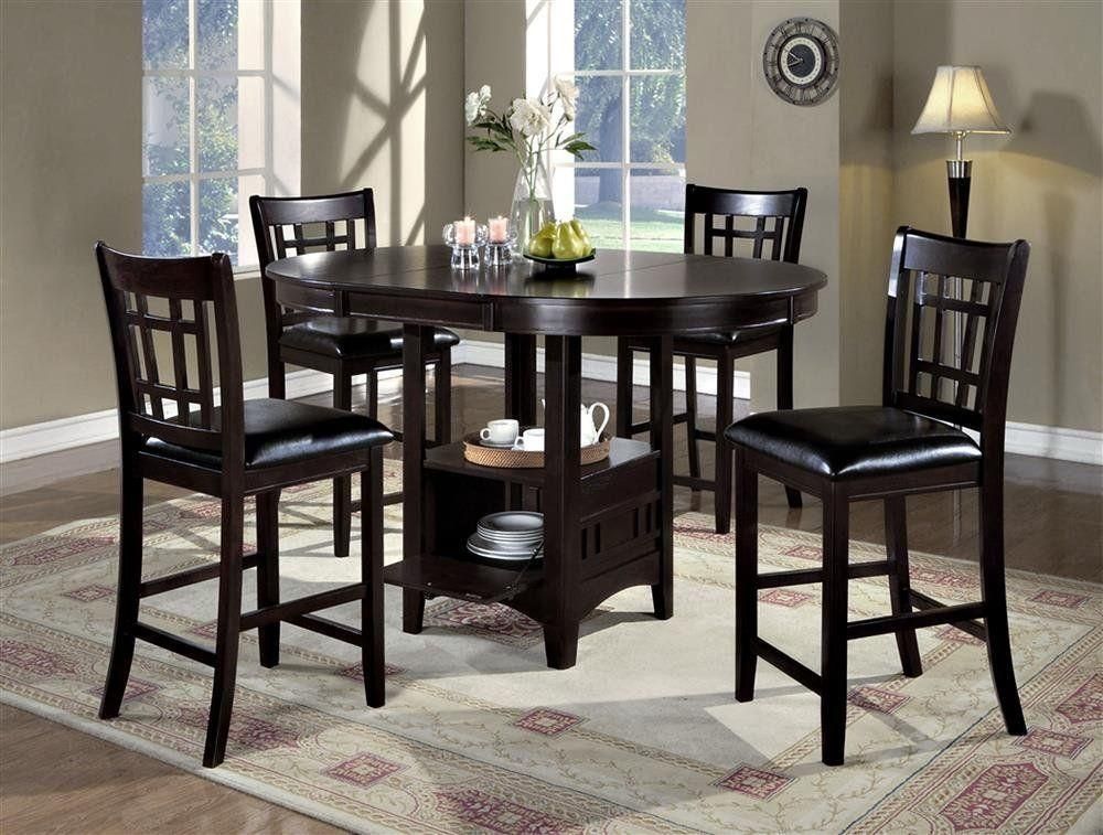 Dining Room Improvement With Counter Height Dining Table Sets Within Dining Table Sets (Photo 7 of 20)