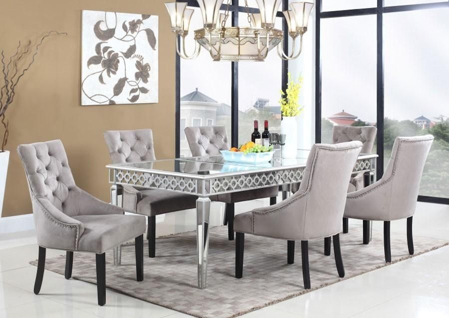 Dining Table. Mirror Dining Room Table – Home Design Ideas For Mirrored Dining Tables (Photo 16 of 20)