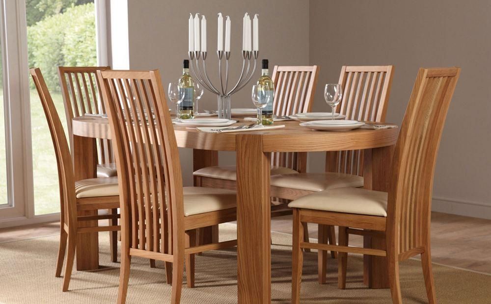 Dining Table, Oak Dining Room Table And Chairs | Pythonet Home Pertaining To Oak Dining Tables Sets (View 16 of 20)