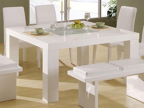 Dining Table. Small White Dining Table – Home Design Ideas Intended For Small White Dining Tables (Photo 9 of 20)