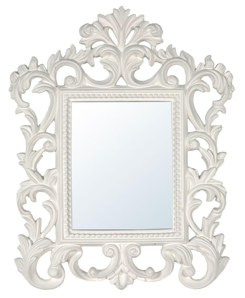 Distinct White Mirrors – In Decors Inside White Antique Mirrors (View 7 of 20)