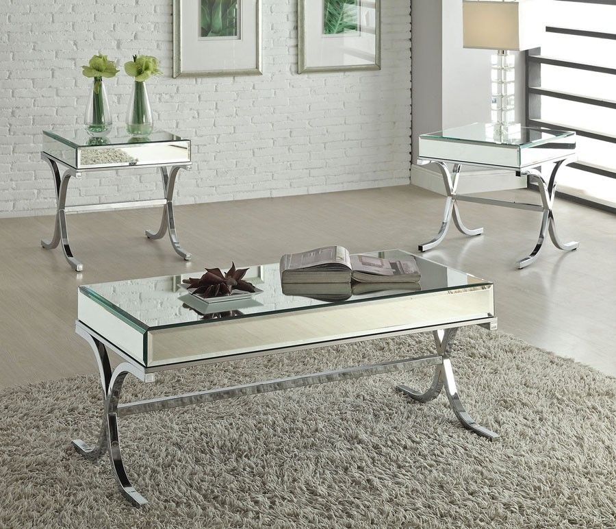 Excellent Common Coffee Tables Mirrored With Parsons Mirror Coffee Table Modern Coffee Tables Los Angeles (Photo 10 of 50)