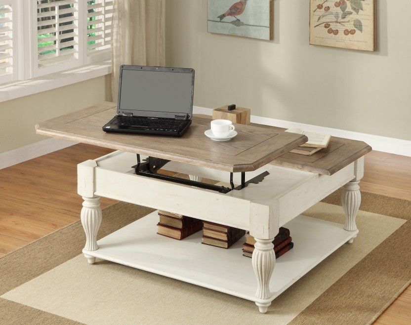 Excellent Deluxe Waverly Lift Top Coffee Tables With Regard To The Unique Lift Top Coffee Table White (View 42 of 50)