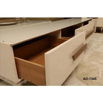 Excellent Elite Cream TV Cabinets Throughout Super White Tempered Glass And Mdf Tv Cabinet With Cream High (Photo 24 of 50)