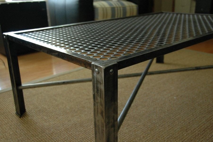 Excellent Favorite Metal Coffee Tables With Metal Coffee Table (View 8 of 50)