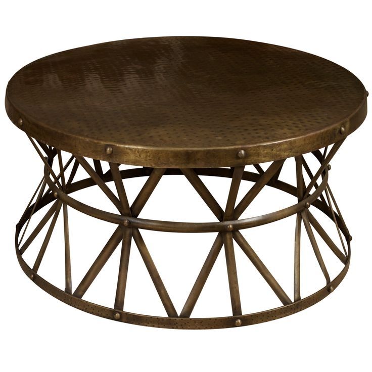 Excellent Favorite Round Steel Coffee Tables Pertaining To Metal Coffee Tables (Photo 12 of 50)