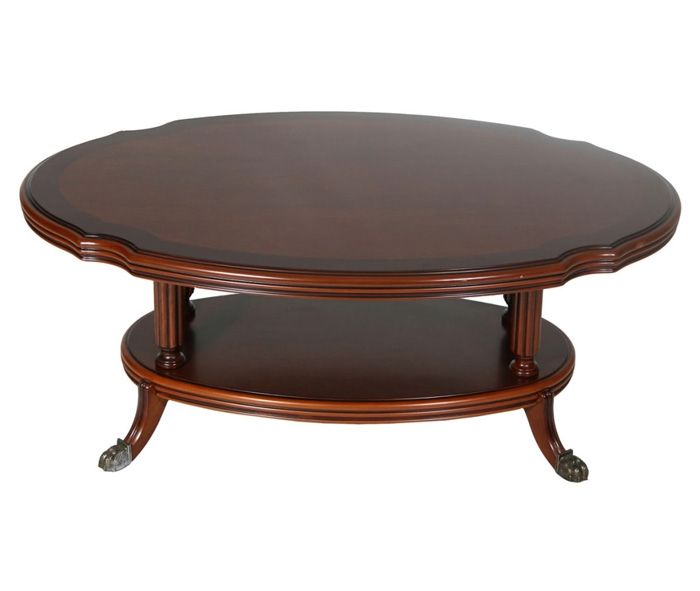 Excellent High Quality Oval Glass And Wood Coffee Tables Inside Glass And Wood Coffee Tables (Photo 22 of 50)