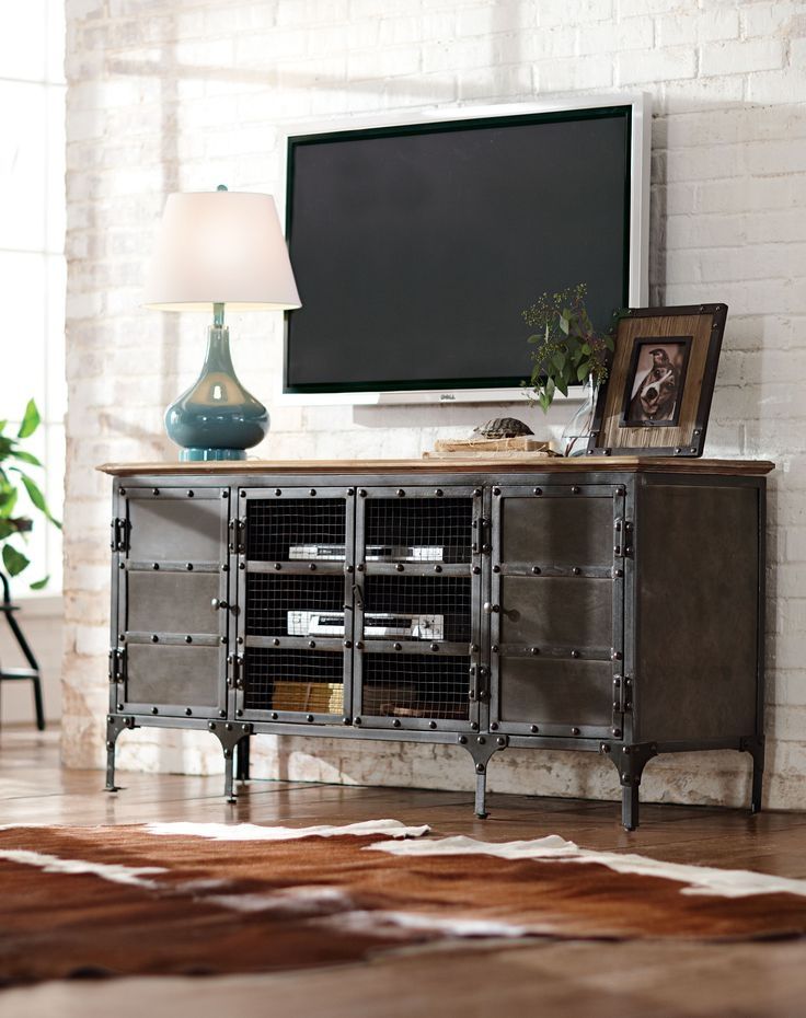 Excellent Latest Industrial TV Cabinets Inside Best 25 Metal Tv Stand Ideas On Pinterest Industrial Tv Stand (View 20 of 50)
