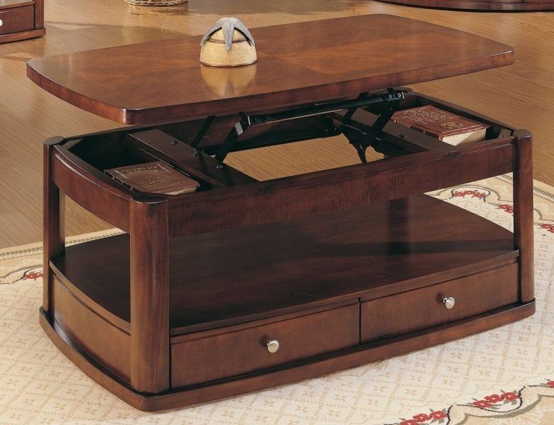 Excellent New Lift Top Coffee Table Furniture Throughout Furniture The Magic Of A Lift Top Coffee Table Coffee Table (View 40 of 50)