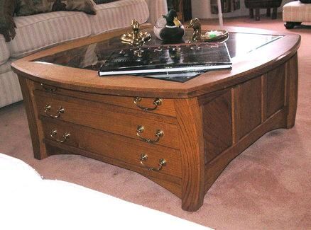 Excellent Preferred Coffee Tables With Glass Top Display Drawer Throughout Coffee Table Glass Top Display Shadow Case Coffee Tablecoffee (Photo 30 of 40)