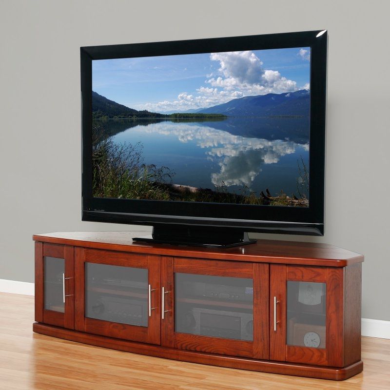 Excellent Premium Corner 55 Inch TV Stands Inside Corner Tv Stands For 55 Inch Tv Home Design Ideas (Photo 12 of 50)