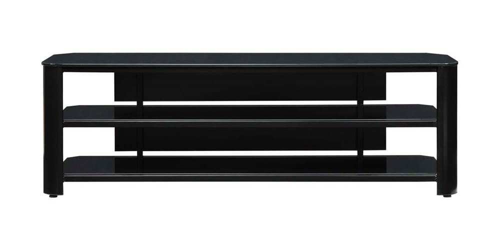 Excellent Top Black TV Stands Intended For Innovex Oxford Black Tv Stand For Tvs Up To 65 Walmart (View 49 of 50)