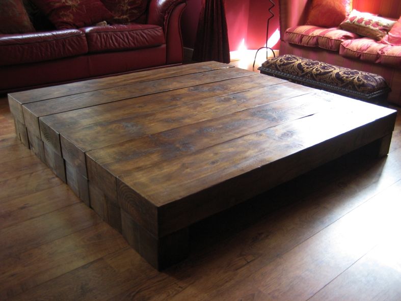 Excellent Trendy Large Square Coffee Tables Within Big Square Coffee Table High Furniture (View 7 of 50)