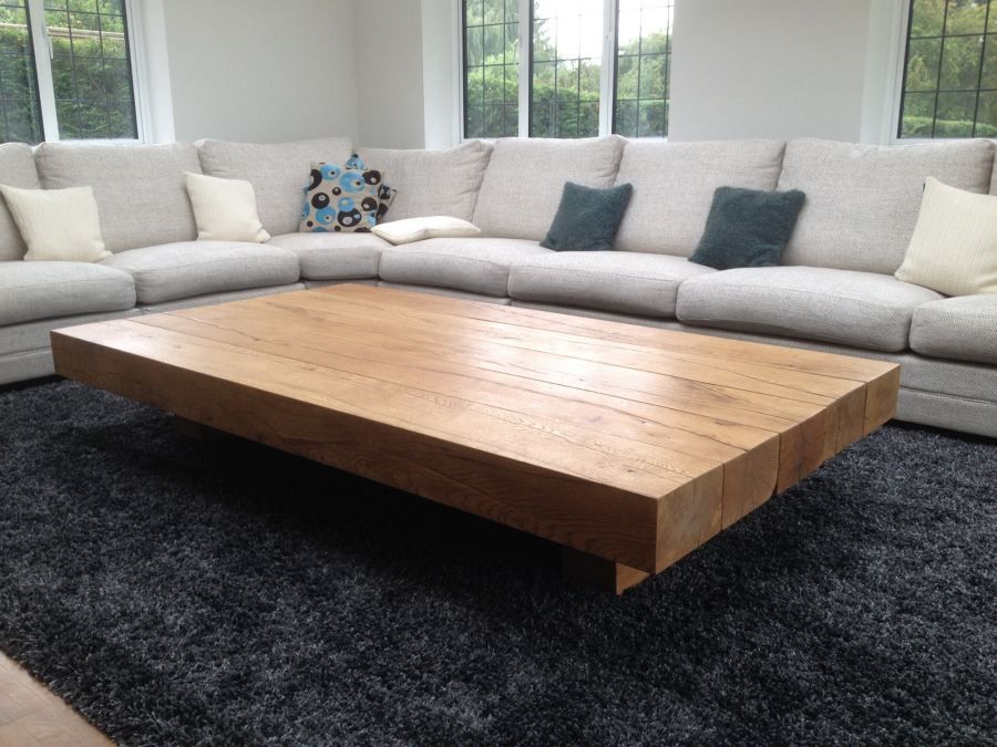 Excellent Unique Big Low Coffee Tables For Large Living Room Tables Best 20 Large Coffee Tables Ideas On (Photo 5 of 50)