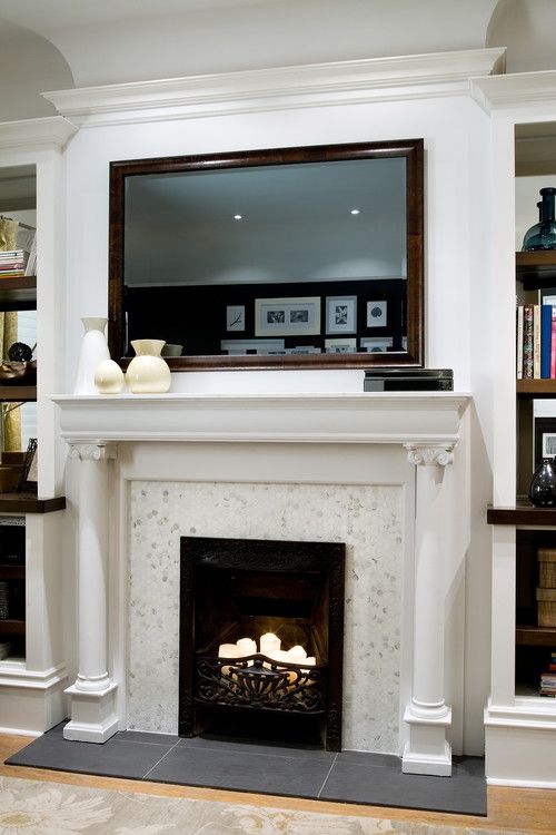 Excellent Unique Mirror TV Cabinets Pertaining To The Great Cover Up 7 Ways To Disguise Your Tv Tidbitstwine (View 33 of 50)