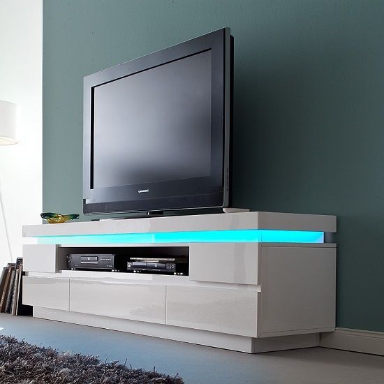 50 Collection of TV Stands With LED Lights | Tv Stand Ideas