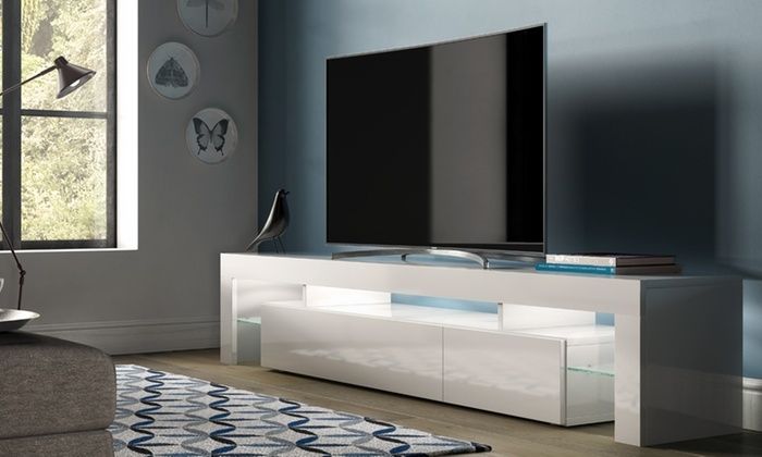 Excellent Variety Of High Gloss TV Cabinets With Regard To Peru Tv Cabinet 169 249 Groupon Goods (Photo 1 of 50)