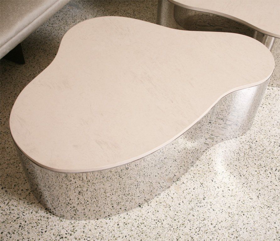 Excellent Well Known Free Form Coffee Tables In Pair Of Karl Springer Freeform Coffee Tables At 1stdibs (View 28 of 40)