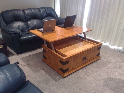 Excellent Well Known Rising Coffee Tables With Coffee Table Upgrade 10 Steps With Pictures (View 4 of 50)