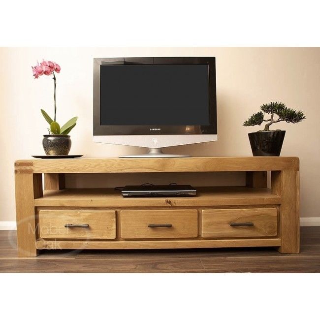 Excellent Wellknown Rustic Oak TV Stands Within Tv Stands Cabinets Best Price Guarantee (Photo 2 of 50)