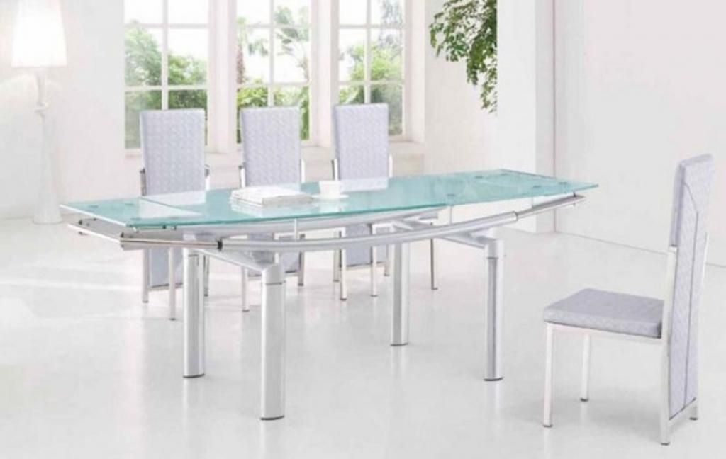 Featured Photo of Extendable Glass Dining Tables