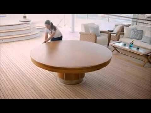 Expandable Round Dining Table – Youtube Intended For Extended Round Dining Tables (View 9 of 20)
