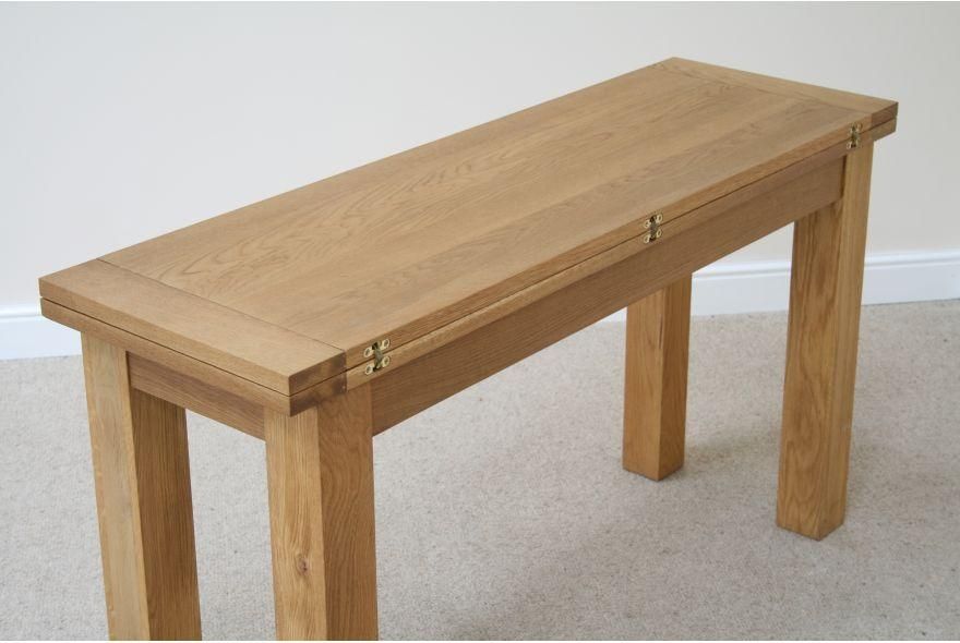 Extendable Dining Tables For Small Spaces Inside Small Oak Dining Tables (View 5 of 20)