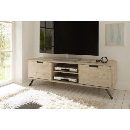 Fantastic Common Light Colored TV Stands Intended For Parma Light Oak Tv Stand Tv Stands Sena Home Furniture (View 29 of 50)