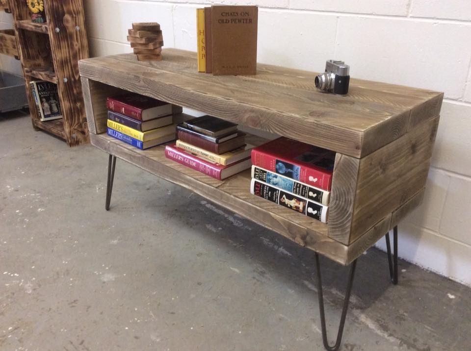 Fantastic Common RecycLED Wood TV Stands Regarding Reclaimed Wood Tv Stand And Bookshelf Diy And Crafts (View 29 of 50)
