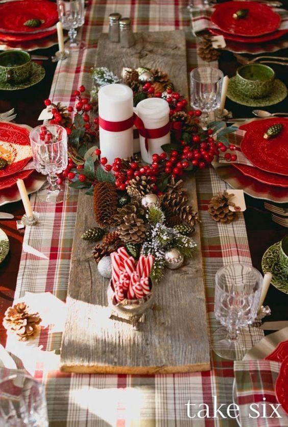 Fantastic Common Rustic Christmas Coffee Table Decors Pertaining To 798 Best Christmas Table Decorations Images On Pinterest (Photo 27511 of 35622)