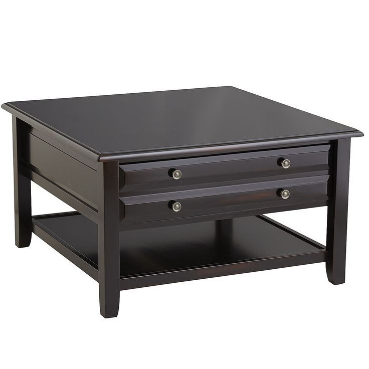 Fantastic Deluxe Black Coffee Tables With Storage With Regard To Best 25 Black Square Coffee Table Ideas On Pinterest Square (Photo 30 of 40)