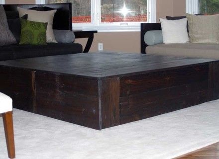 Fantastic Deluxe Square Large Coffee Tables In Big Square Coffee Table Wood Jerichomafjarproject (Photo 24782 of 35622)