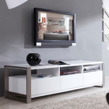 Fantastic Famous White High Gloss TV Stands In 25 Best Tv Stand Images On Pinterest Modern Tv Stands High (Photo 17155 of 35622)
