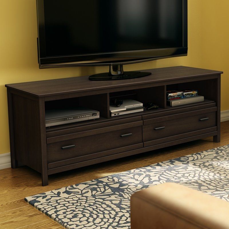 Fantastic Favorite Maple Wood TV Stands Inside 60 69 Inch Tv Stands Youll Love Wayfair (Photo 22993 of 35622)