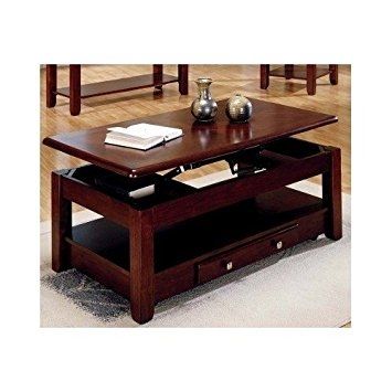 Fantastic Favorite Top Lift Coffee Tables In Amazon Lift Top Coffee Table In Cherry Finish With Storage (View 37 of 50)