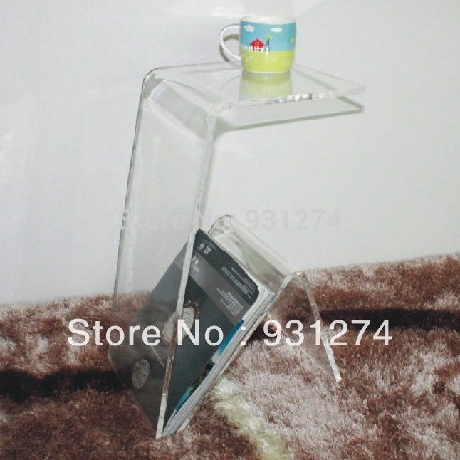 Fantastic New Acrylic Coffee Tables With Magazine Rack Pertaining To Online Shop Acrylic Coffee Table With Magazine Rack Wholesale And (Photo 28 of 40)