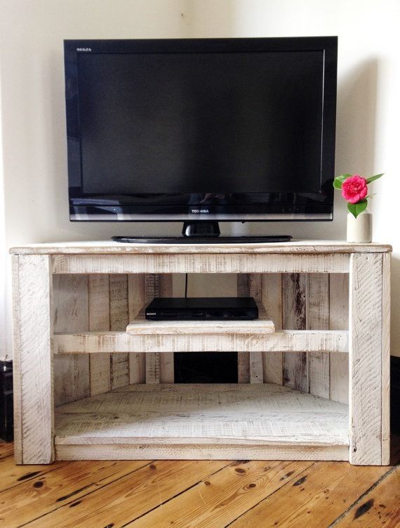 Fantastic New Rustic White TV Stands Within 25 Best Rustic Tv Stands Ideas On Pinterest Tv Stand Decor (Photo 20774 of 35622)