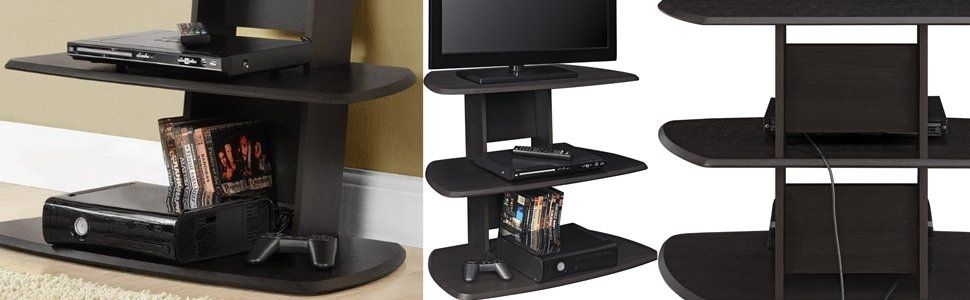 Fantastic Popular 32 Inch TV Stands Intended For Amazon Altra Galaxy Ii 32 Tv Stand Espresso Kitchen Dining (Photo 16 of 50)