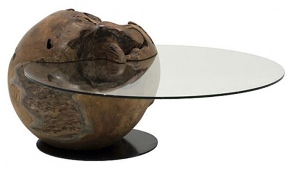 Fantastic Popular Floating Glass Coffee Tables Inside Modern Coffee Organic Table With Floating Glass Natural (View 1 of 50)