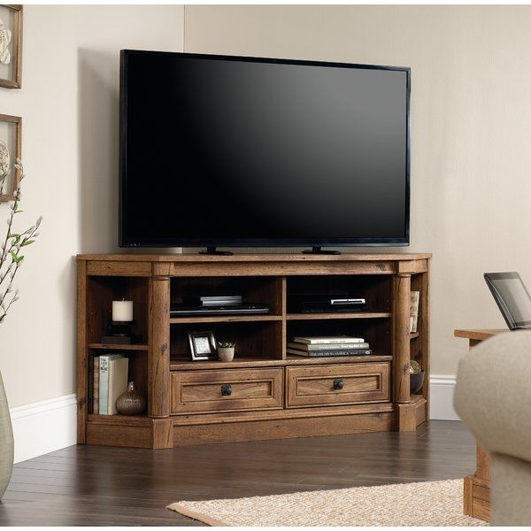 Fantastic Preferred TV Stands For 43 Inch TV In Dar Home Co Sagers Corner 61 Tv Stand Reviews Wayfair (View 10 of 50)