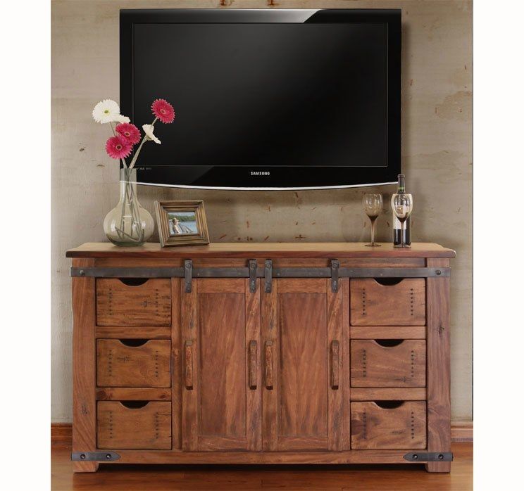 Fantastic Premium Rustic Wood TV Cabinets Throughout Rustic Tv Stand Wood Tv Stand Pine Tv Stand (View 21 of 50)
