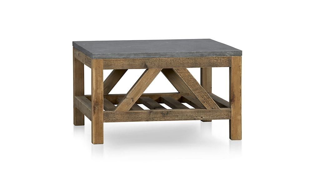 Fantastic Premium Square Stone Coffee Tables For Bluestone Square Coffee Table Crate And Barrel (Photo 29385 of 35622)